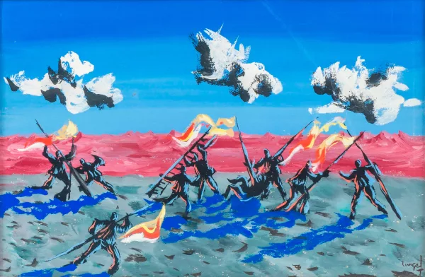 Jean Lurçat — Les combattants