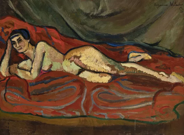 Suzanne Valadon — Nu allongé sur un canapé