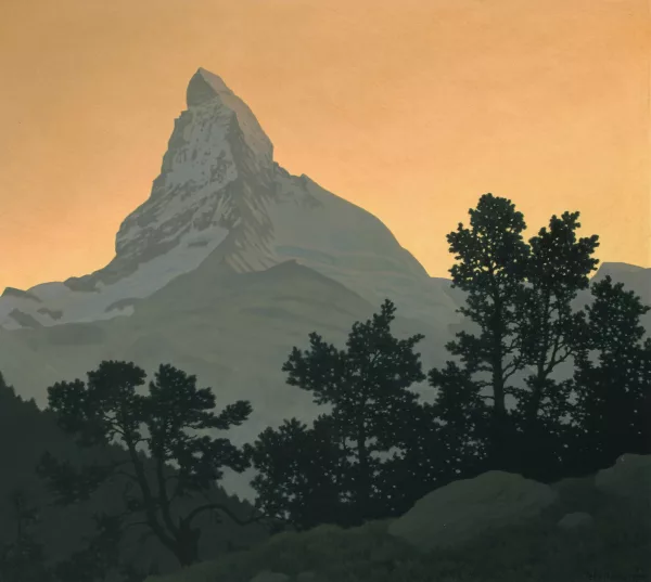 Felix Heuberger — Matterhorn bei Sonnenuntergang