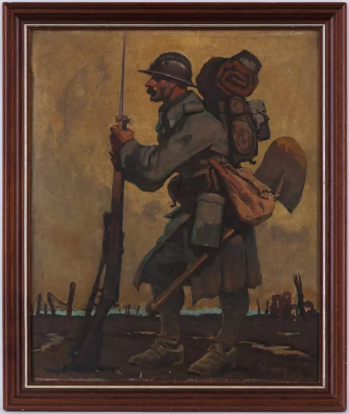Edmond-Édouard Lapeyre — Soldat français