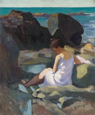 Henri Manguin — Jeanne à la Percaillerie, 1900