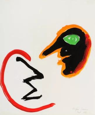 Eugène Ionesco — Zwei Köpfe, 1981