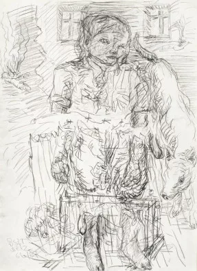 Георг Базэліц — Kullervos Füsse, 1966/67