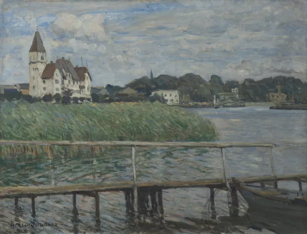 Ulrich Hübner — Paesaggio fluviale