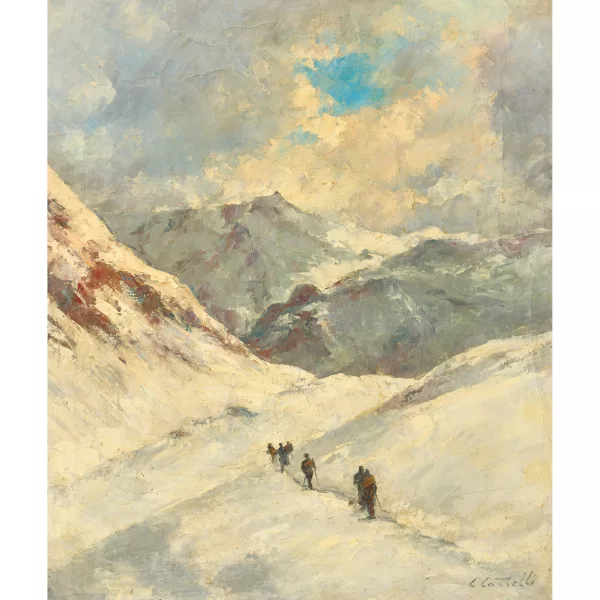 Clément Castelli — "Dans les Aiguilles Rouges. Massiv du Mont Blanc".