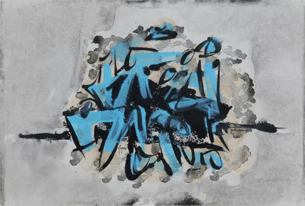 Sergio Dangelo — Il mucchio, 1956