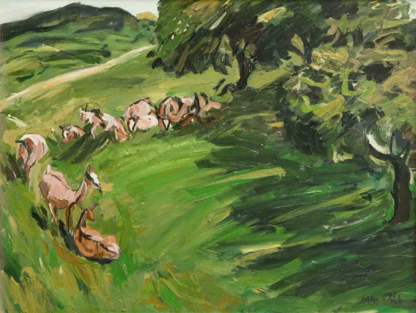 Otto Dill — Ziegenherde