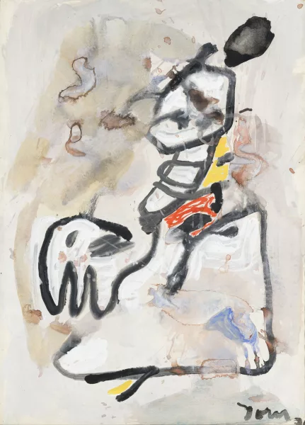 Asger Jorn — "Devant l'Eternité"