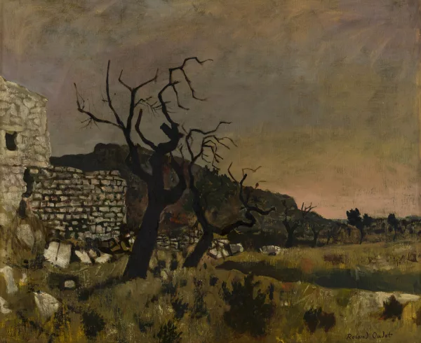 Roland Oudot — "Le mas aux amandiers",