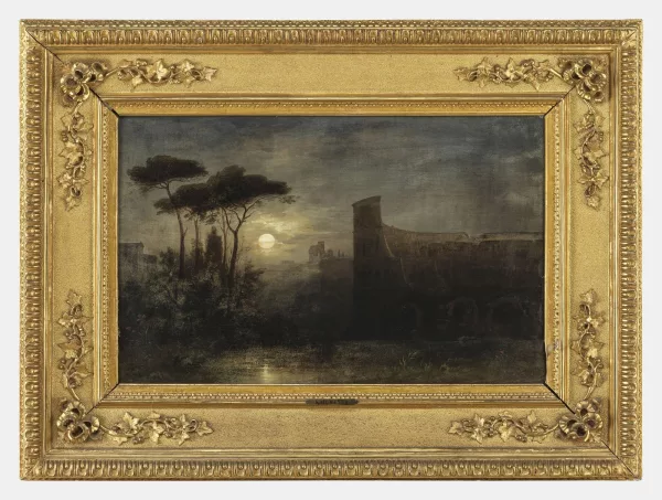 Karl Heilmayer — Vue nocturne de Rome