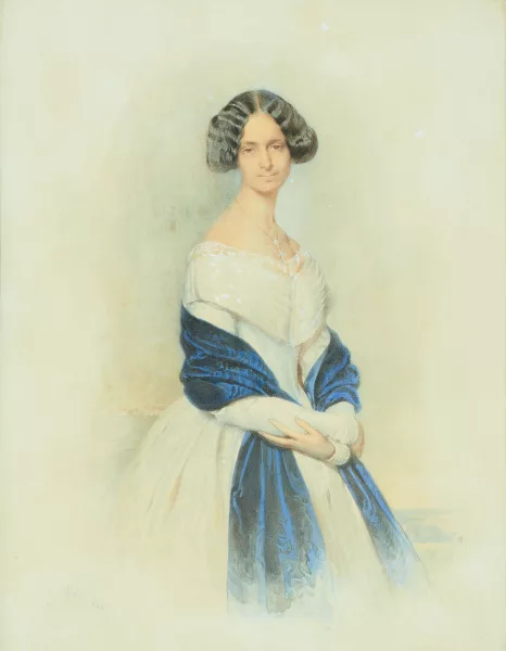 Franz Eybl — Portrait der Gräfin Maria Theresia Beatrice Gaëtane von Österreich-Este