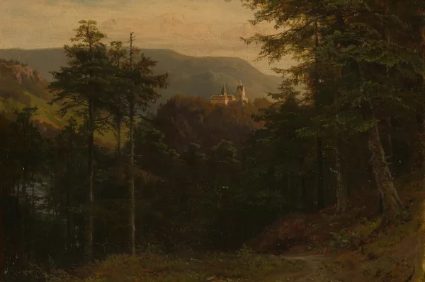 Carl Ludwig Fahrbach — Ansicht eines Schlosses