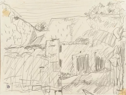 Pierre Bonnard — Landschaft, Das Landhaus