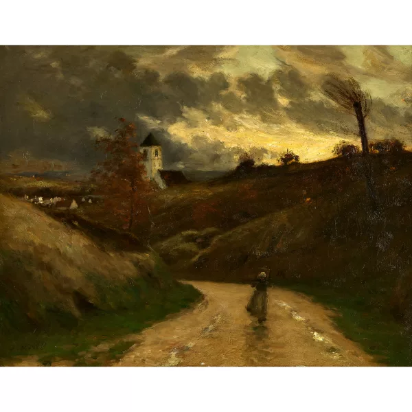 Paul Meslé — Nach dem Gewitter.