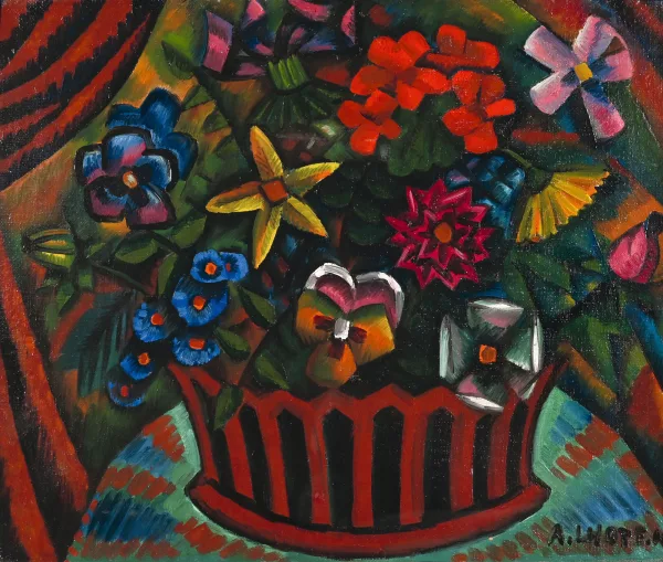 André Lhote — Bouquet de fleurs, 1911
