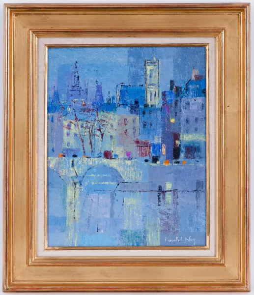 László Ney — Paris en bleu