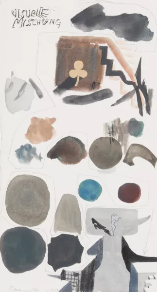 Ernst Caramelle — Visuelle Mischung, 1983