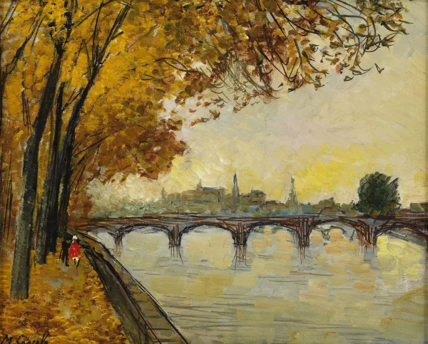 Michele Cascella — Le pont des Arts