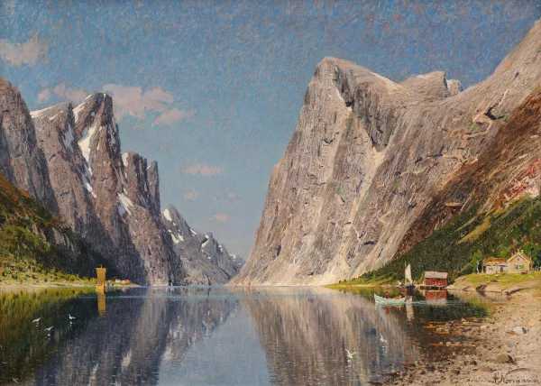 Adelsteen Normann — Fjordlandschaft