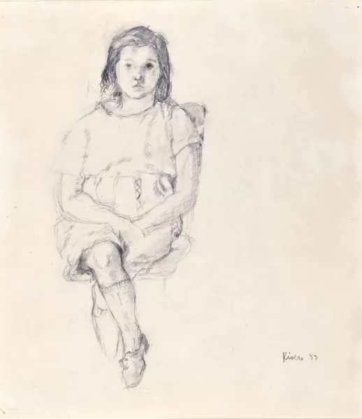 Larry Rivers — Sans titre, 1953