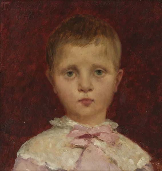 Paul Désiré Trouillebert — Portrait du neveu de l'artiste