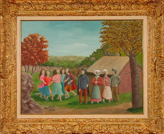 André Bauchant — Plaisirs champêtres, 1954