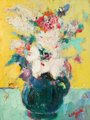 Bernard Lorjou — Bouquet de fleurs