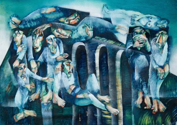Saad Yagan — Composition aux personnages