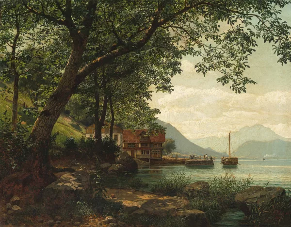 Franz Pauly — La Treib au bord du lac des Quatre-Cantons