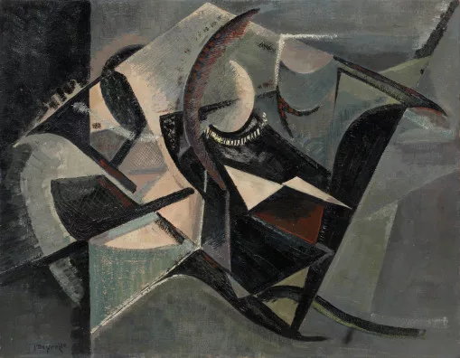 Jean Deyrolle — Goyesca ou D'un bijou rose et noir, 1946–47