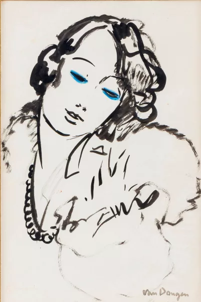 Kees van Dongen — Portrait d'Edmonde Guy