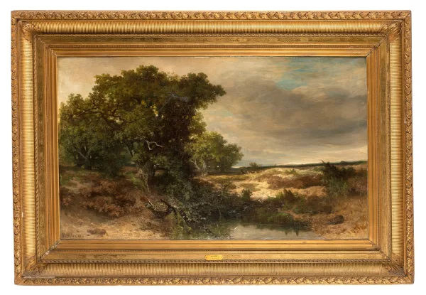 Johannes Warnardus Bilders — Attribué à Johannes Wernardus Bilders — Paysage au cerf,