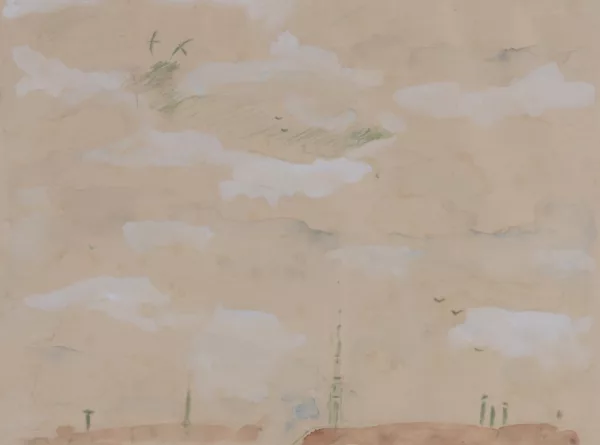 Filippo De Pisis — Paesaggio, 1940