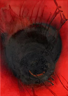 Otto Piene — HOT BED, 1980