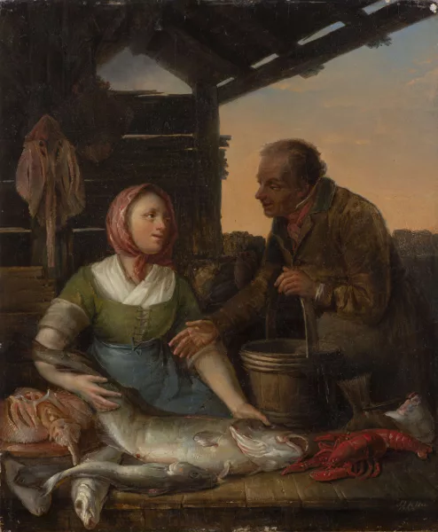 Joseph Dens — La belle poissonnière