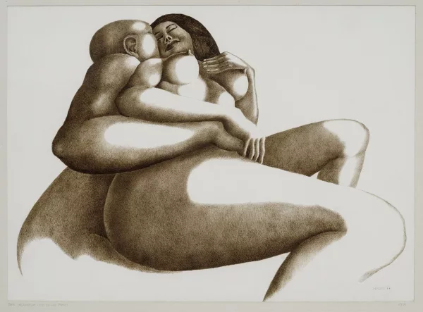 Hans Hanko — Couple enlacé