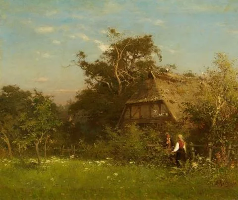 Carl Oesterley junior — Partie aus der Lüneburger Heide