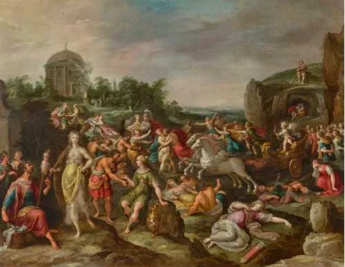 Frans Francken the Younger — Allegory of love.