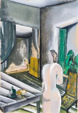 Ossip Zadkine — Nu dans un intérieur, 1925