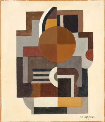 Nadia Khodossievitch Léger — Composition cubiste, 1925