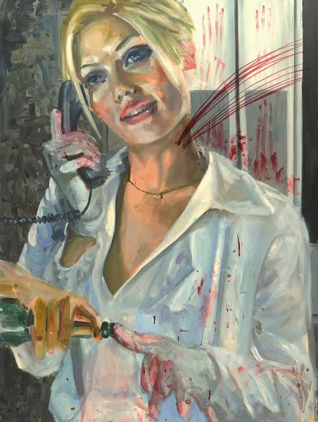 Dawn Mellor — Scarlett Johansson, 2010