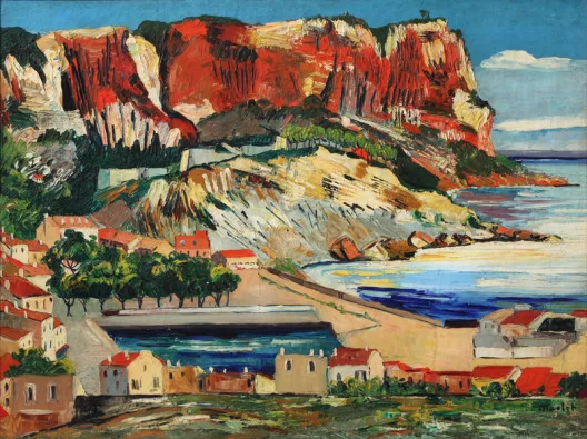 Élisée Maclet — Küstenlandschaft
