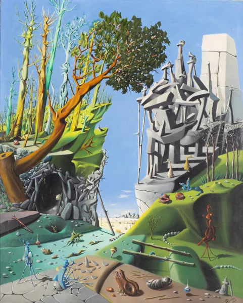 Georges Spiro — Composition surréaliste
