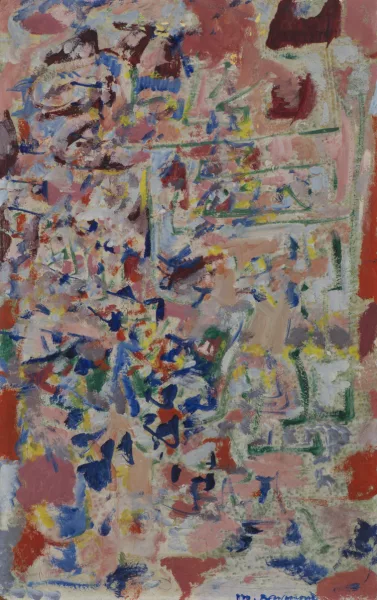 Marie Raymond — Marie RAYMOND (1908-1988), 'Sans titre', acrylique
