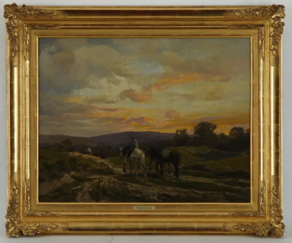 Clément Quinton — Clément Quinton (1851-1920), \Retour des champs\,