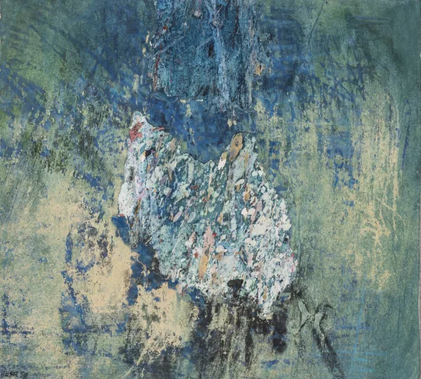 Franz Beer — Franz BEER (1929), 'Sans titre - abstrait'