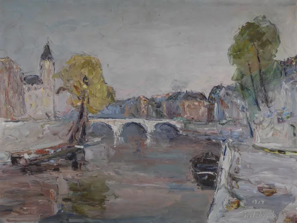 Wladimir de Terlikowski — La Seine à Paris