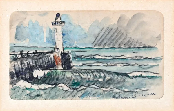 Paul Signac — Audierne, 1927
