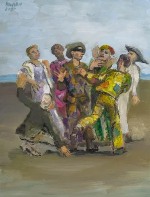 Harald Metzkes — Ohne Titel, 2000