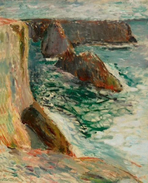 Henri Matisse — Rochers à Belle-Ile, 1897